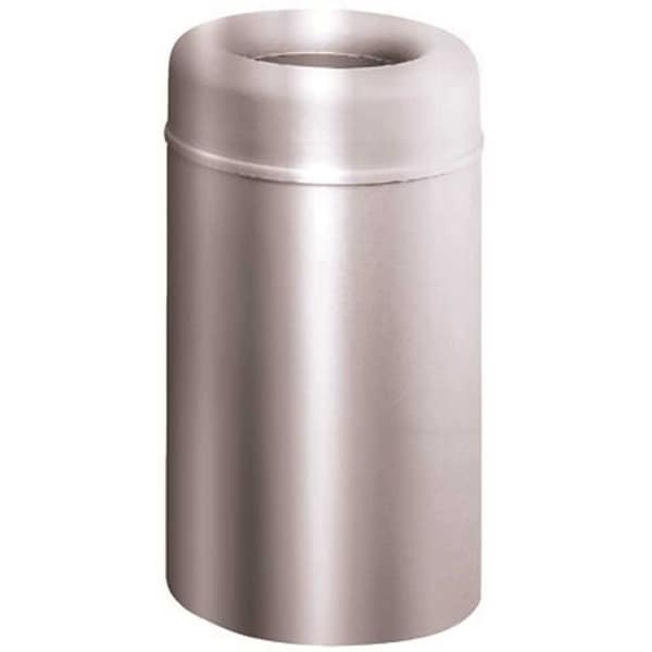 Rubbermaid Crowne 30 Gal. Open Top Trash Can FGAOT30SAPL - main